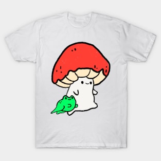 Mushroom and his froggy pal T-Shirt